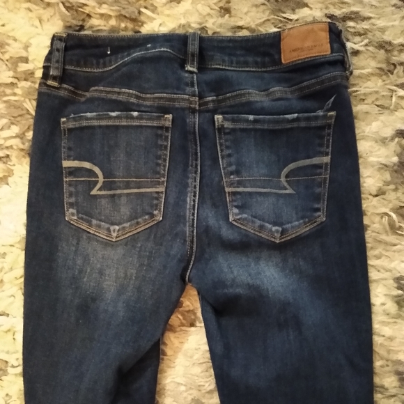 American Eagle High Rise Jeggings Size 4 - Picture 4 of 8